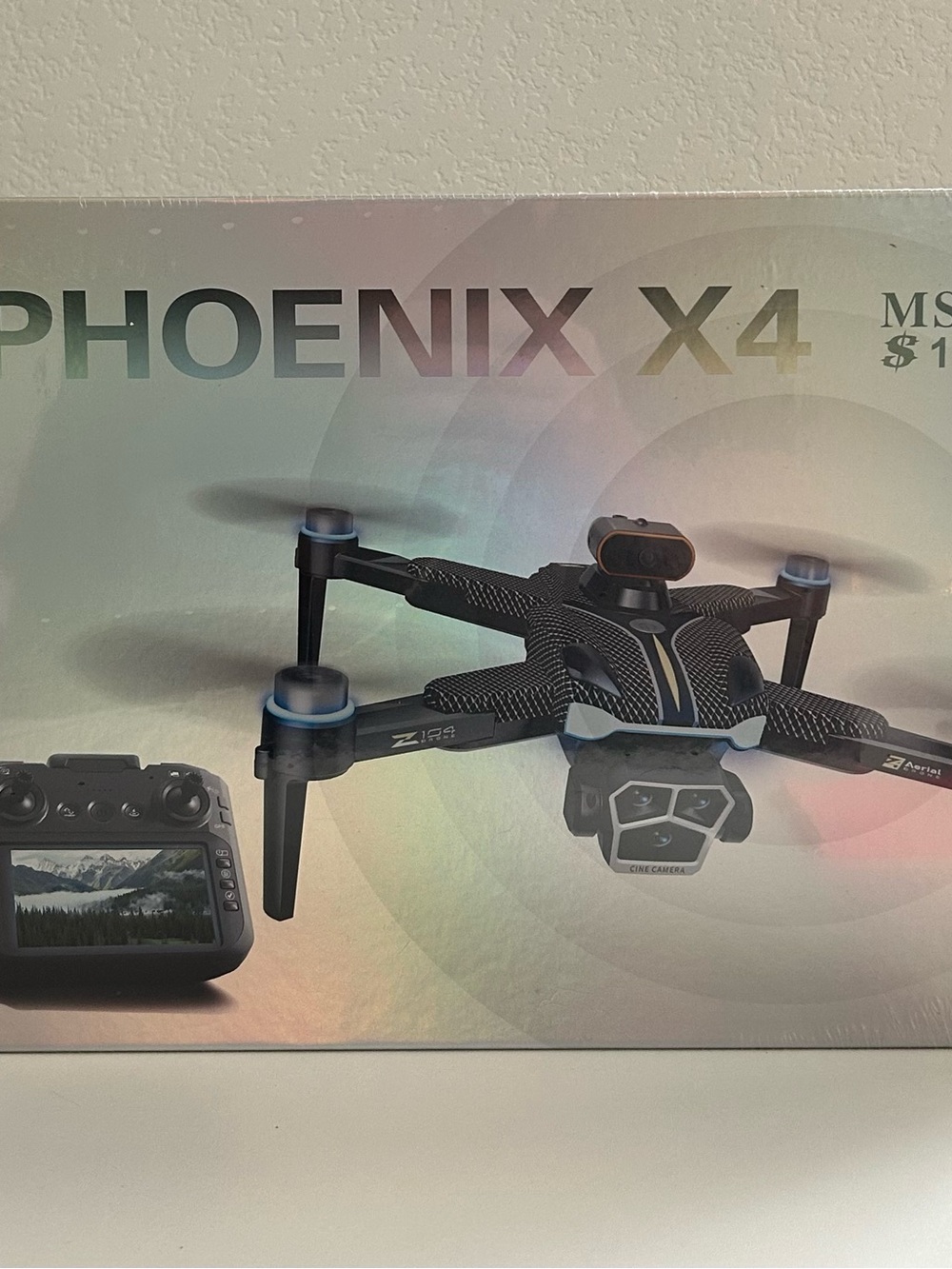 Brand New US Tack One Phoenix X4 Intelligent Drone - Black